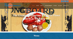Desktop Screenshot of longboardrestaurant.com